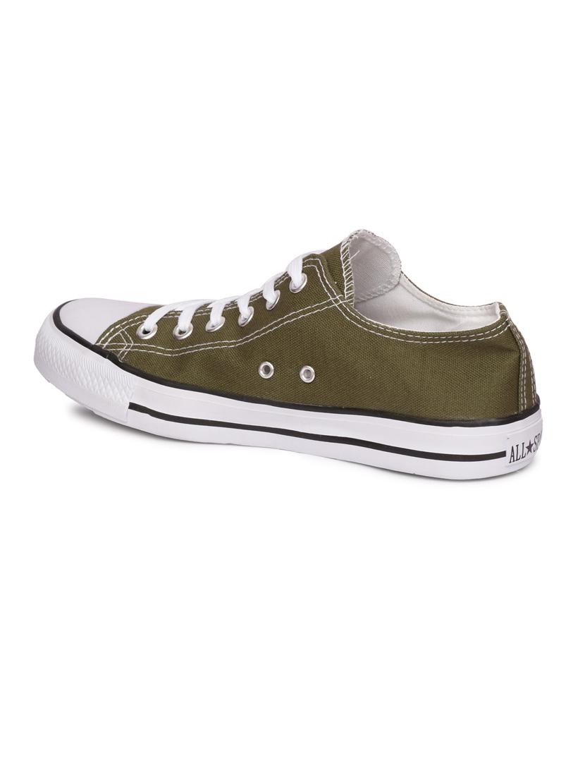 men canvas lace up sneaker - 20425461 - Standard Image - 1