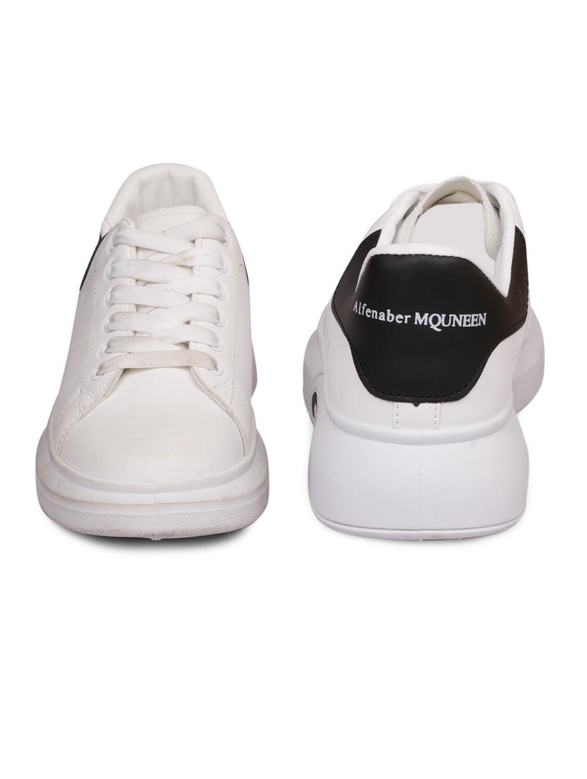 men color block white lace up sneaker - 20425503 -  Standard Image - 1