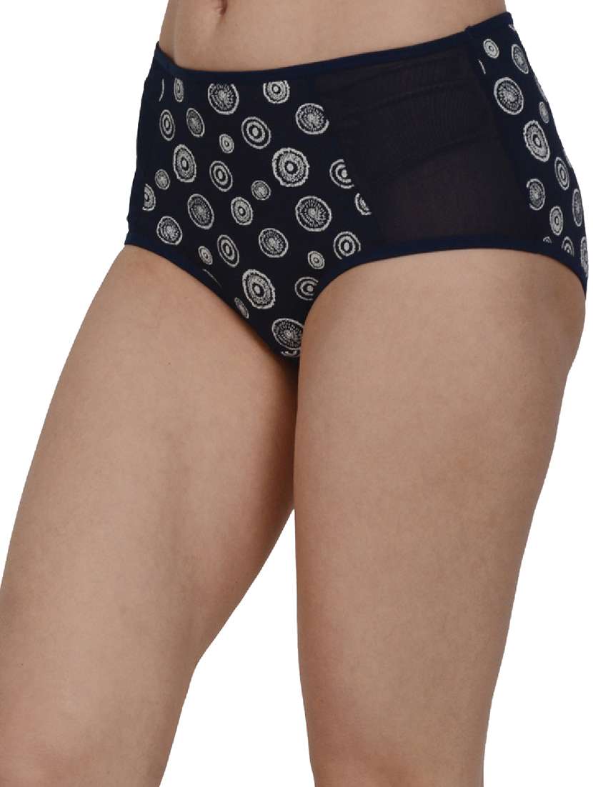 navy blue cotton hipster panty - 20426035 -  Standard Image - 1