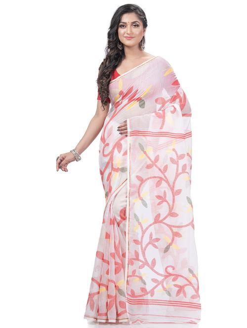 women self design tant saree with blouse - 20427136 - Standard Image - 0