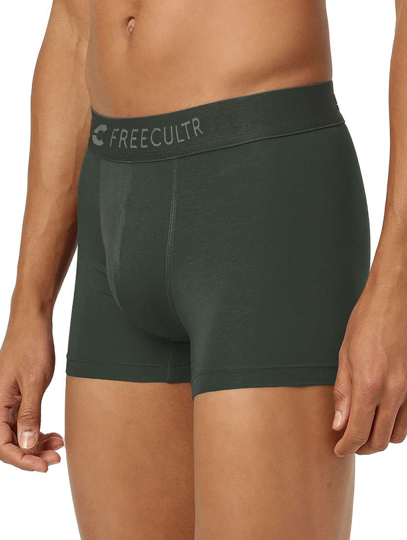 men solid modal trunk - 20427567 -  Standard Image - 1