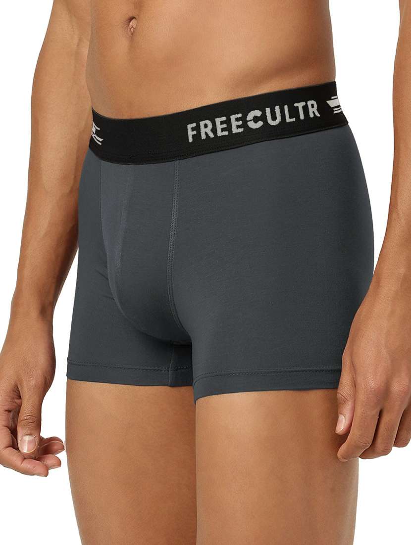 men solid modal trunk - 20427594 -  Standard Image - 1