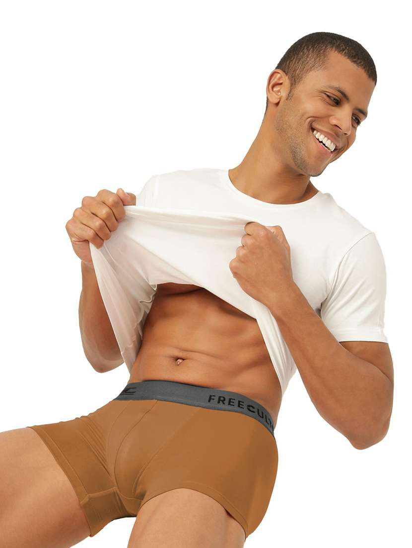 men solid modal trunk - 20427595 -  Standard Image - 4