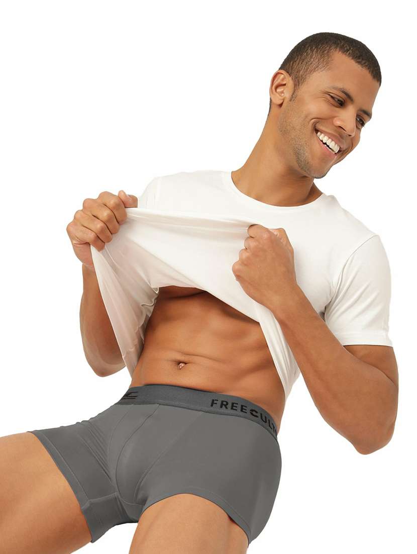 men solid modal trunk - 20427603 -  Standard Image - 4