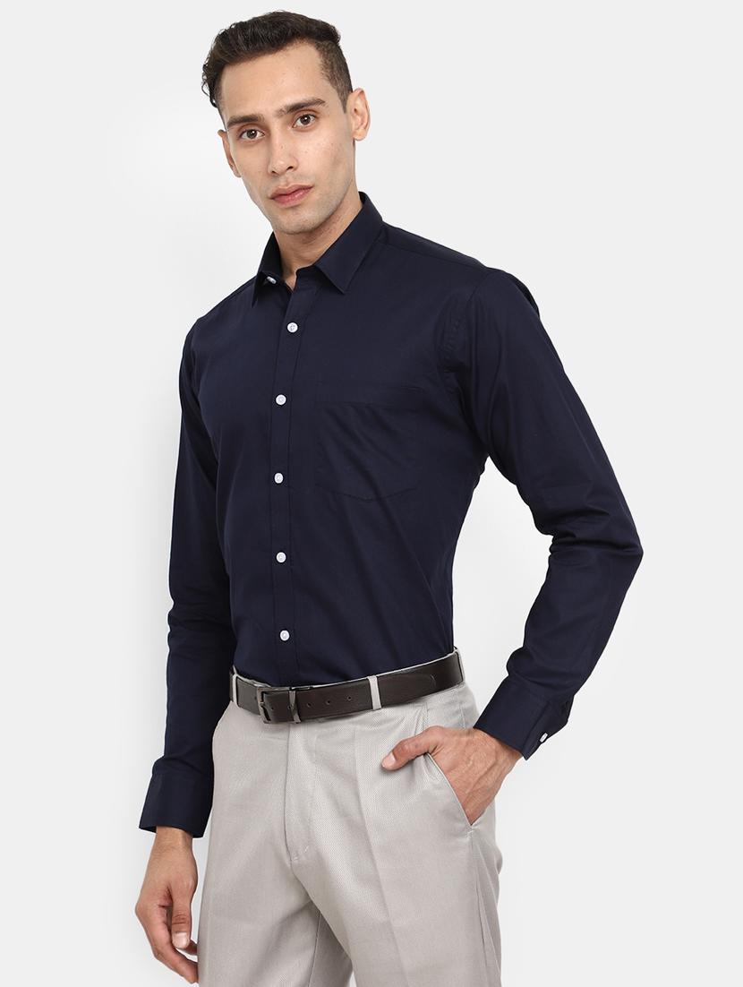men cotton long sleeve formal shirt - 20428440 - Standard Image - 1