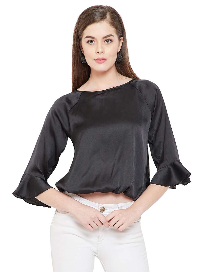 solid satin top - 20428662 - Zoom Image - 0