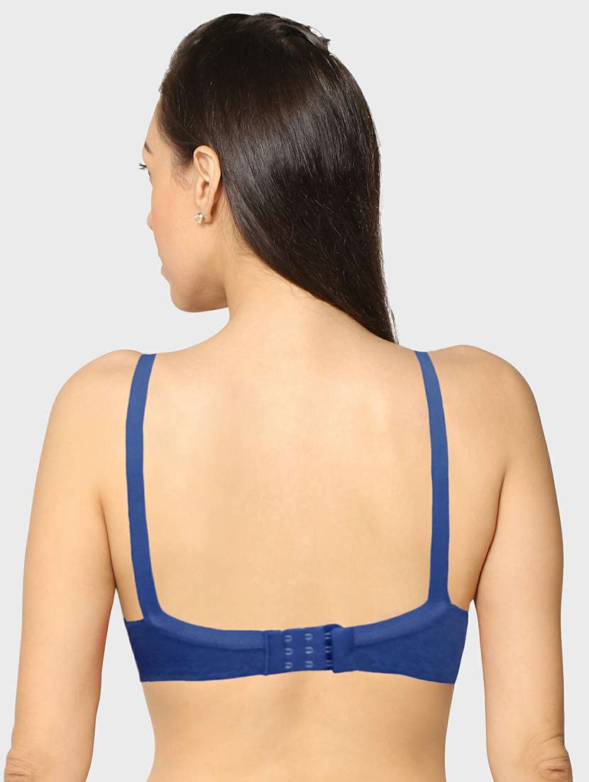 blue cotton tshirt bra - 20429332 -  Standard Image - 1