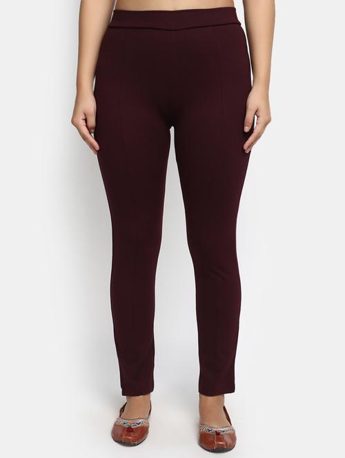 women solid high rise legging  - 20429386 -  Standard Image - 0