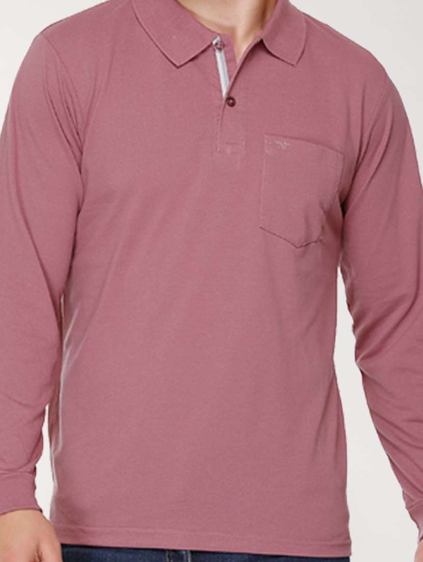 men pink cotton t-shirt - 20429488 -  Standard Image - 4