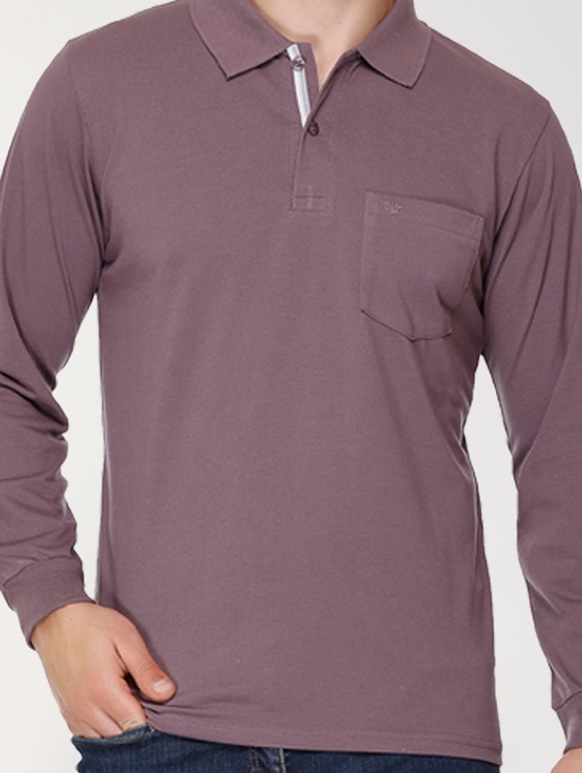 men purple cotton t-shirt - 20429494 - Standard Image - 4
