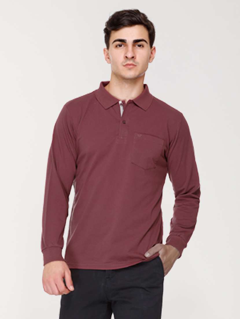 men red cotton t-shirt