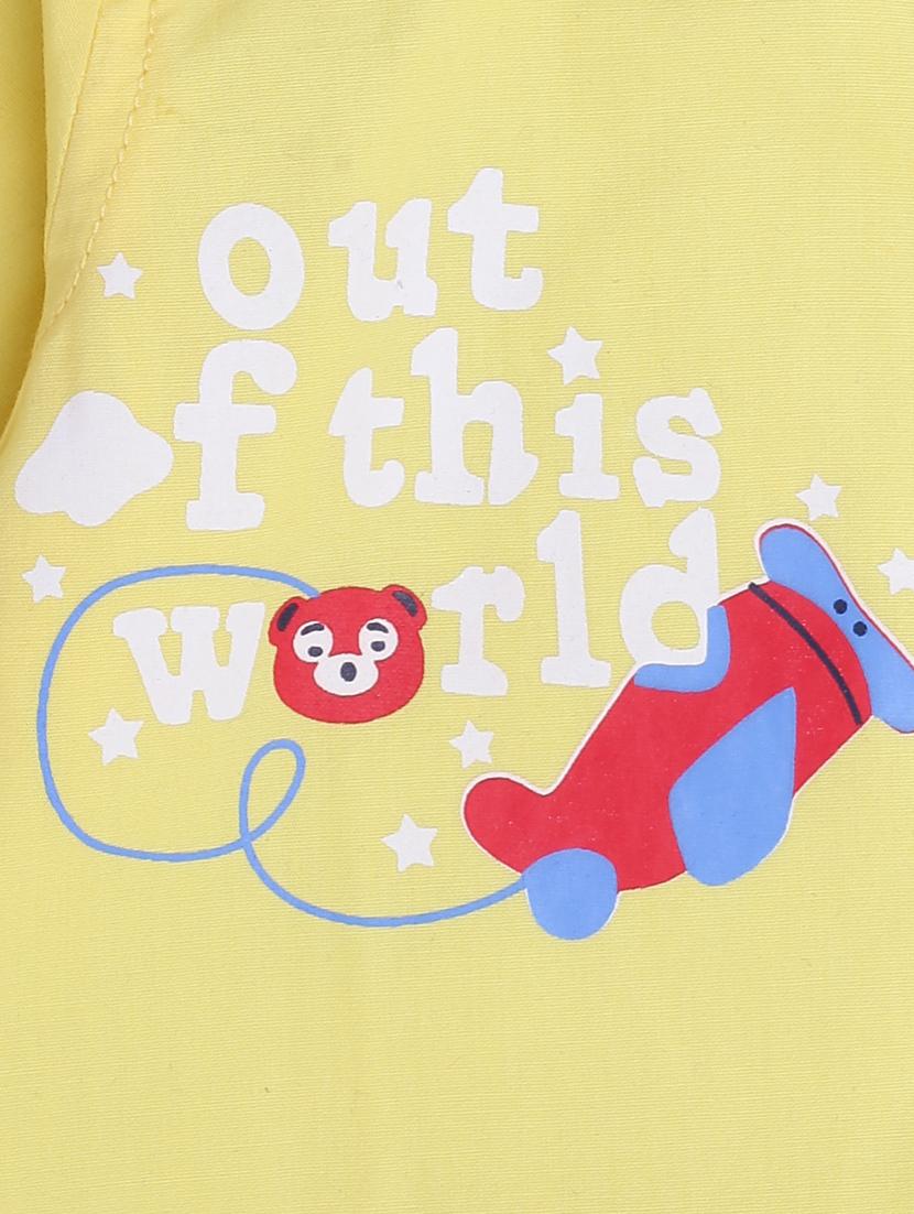 boys yellow graphic shirt - 20429838 - Standard Image - 4