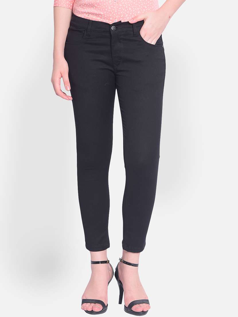 women's plain slim fit jeans - 20429898 - Zoom Image - 0