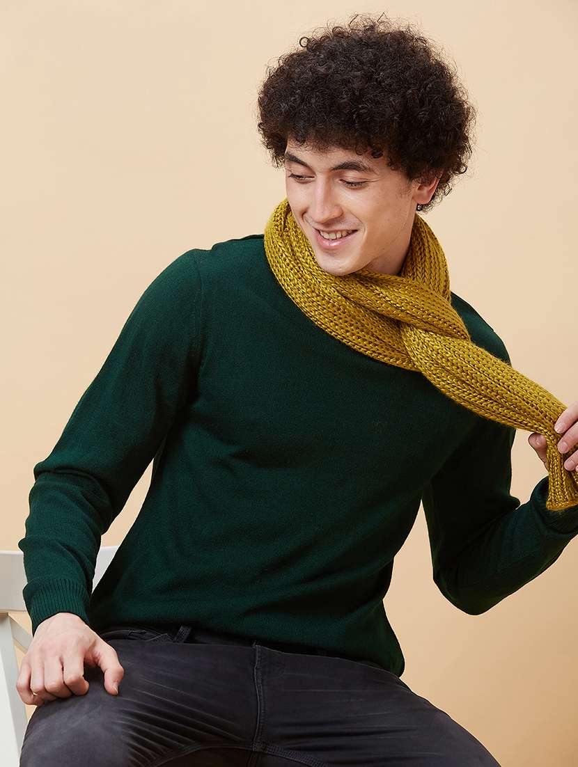 men long sleeved solid pullover - 20430236 -  Standard Image - 4