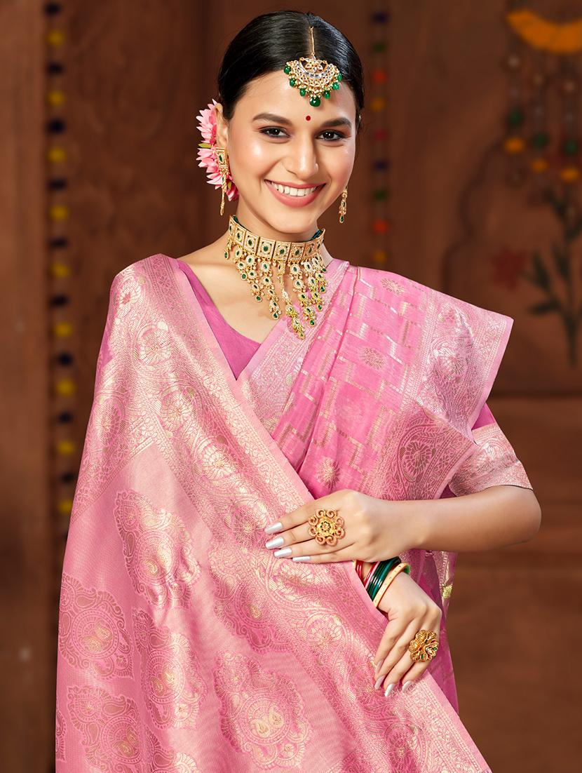 women's banarasi saree - 20431083 - Standard Image - 1