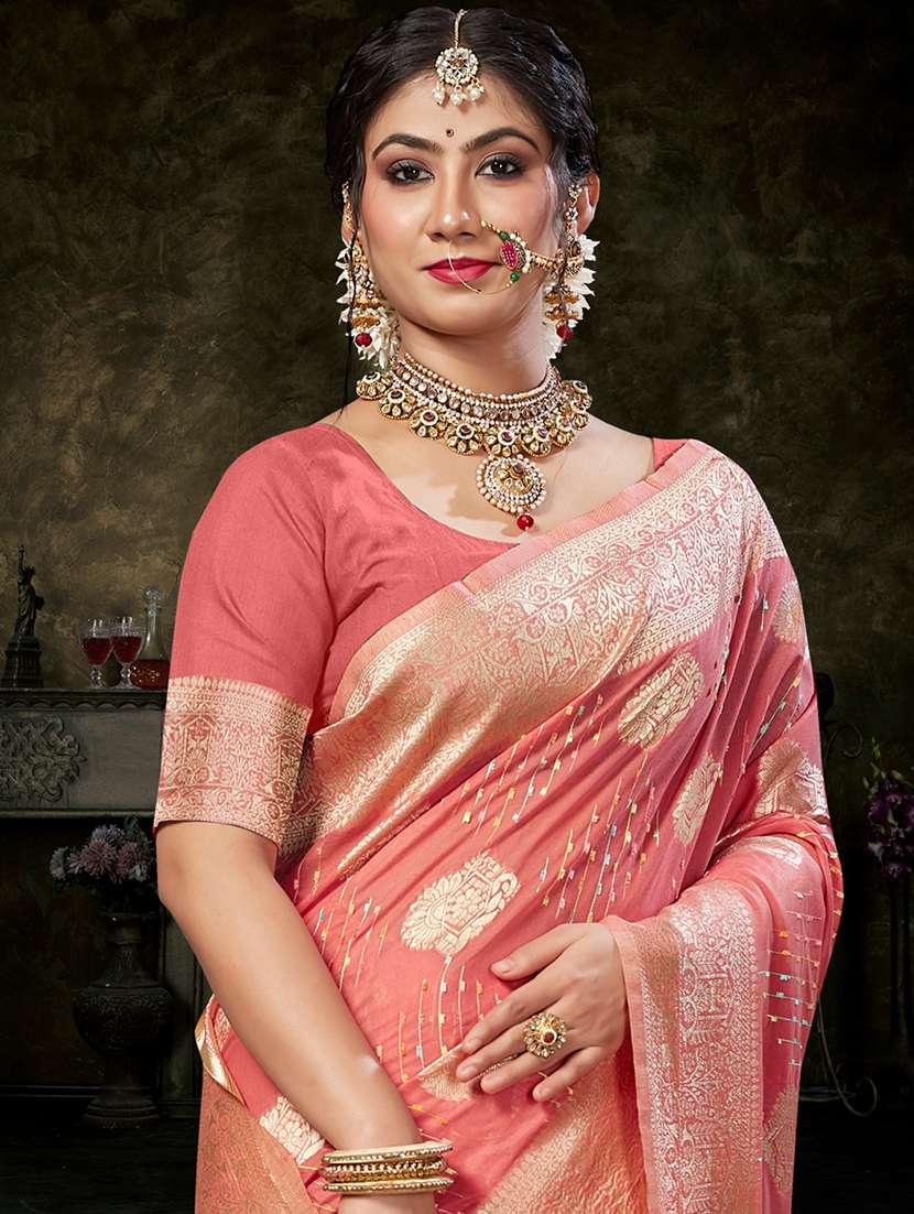 women's banarasi saree - 20431099 - Standard Image - 1