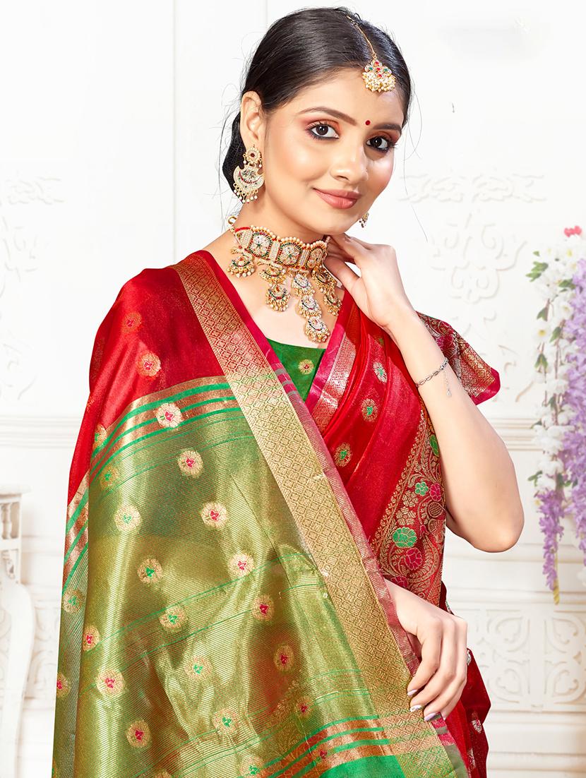 zari work banarasi silk saree - 20431160 - Standard Image - 1