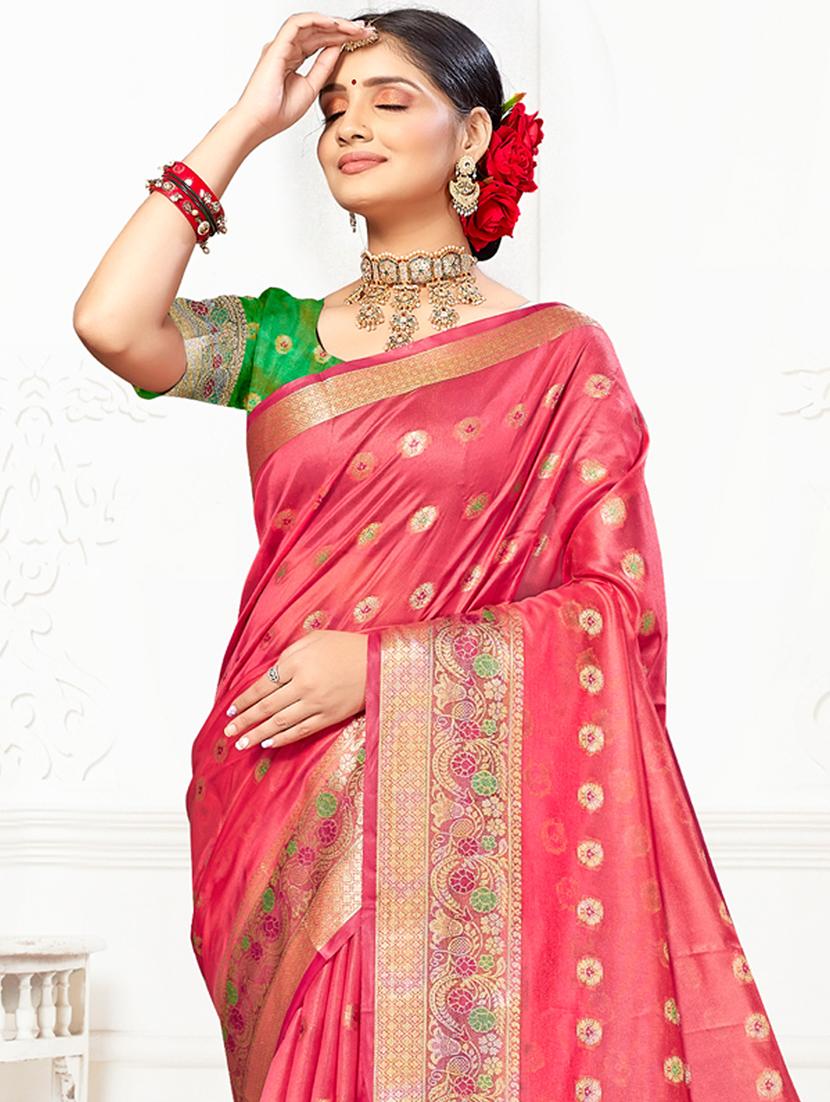 zari work banarasi silk saree - 20431162 - Standard Image - 1