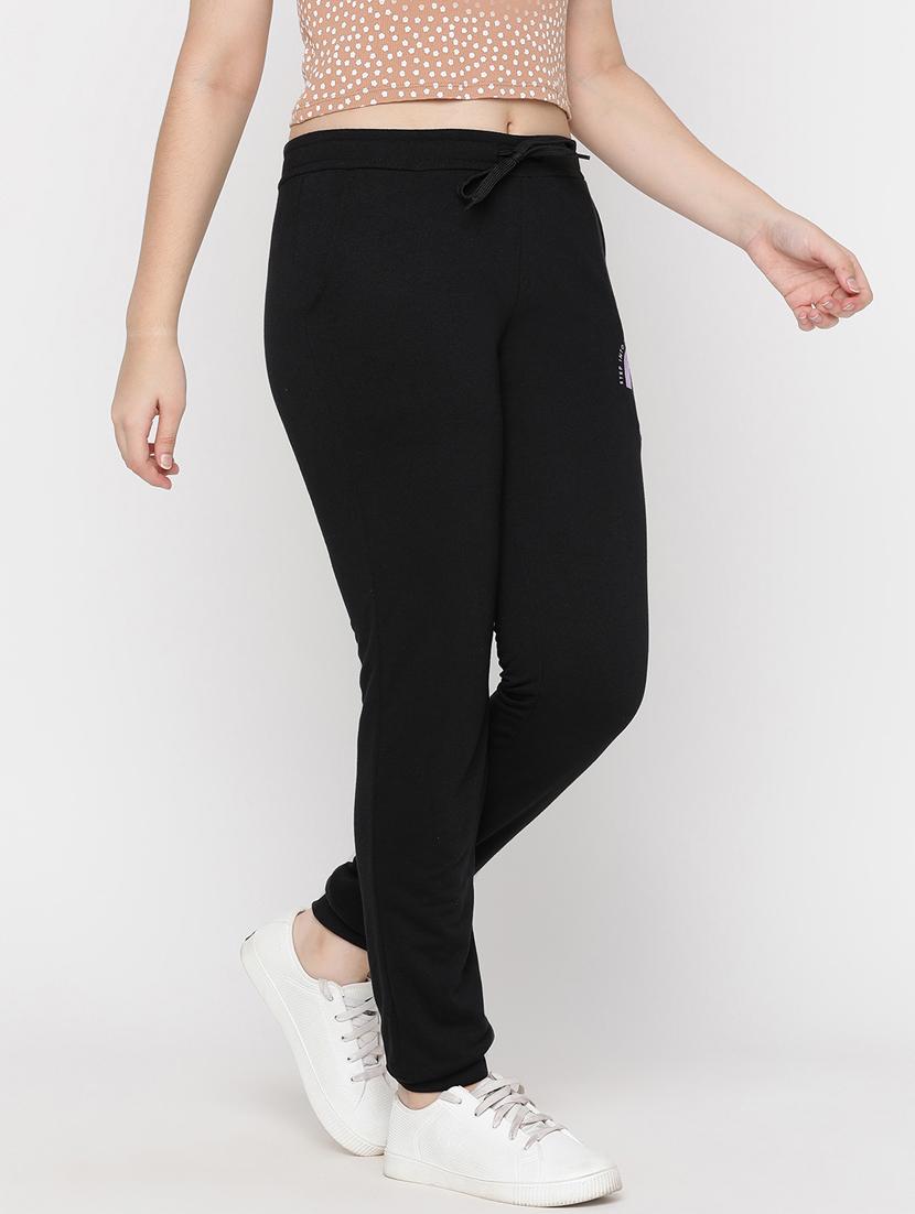 girls black joggers - 20435789 - Standard Image - 1