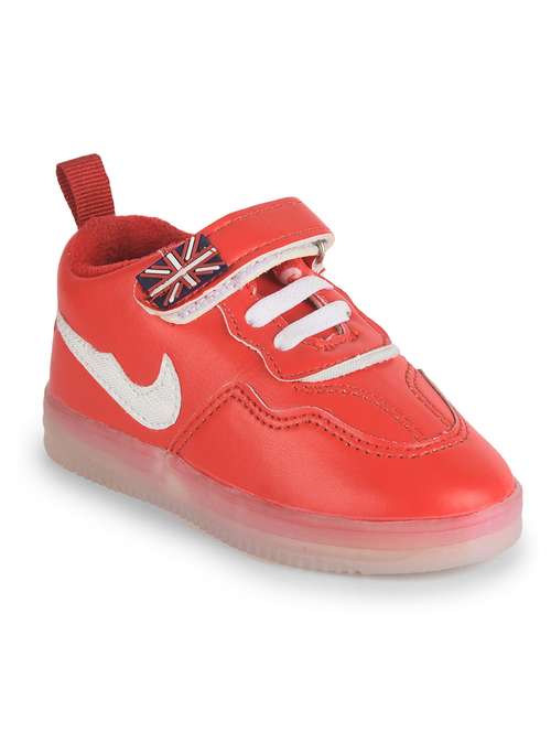 boys leatherette velcro sneakers - 20436178 -  Standard Image - 0