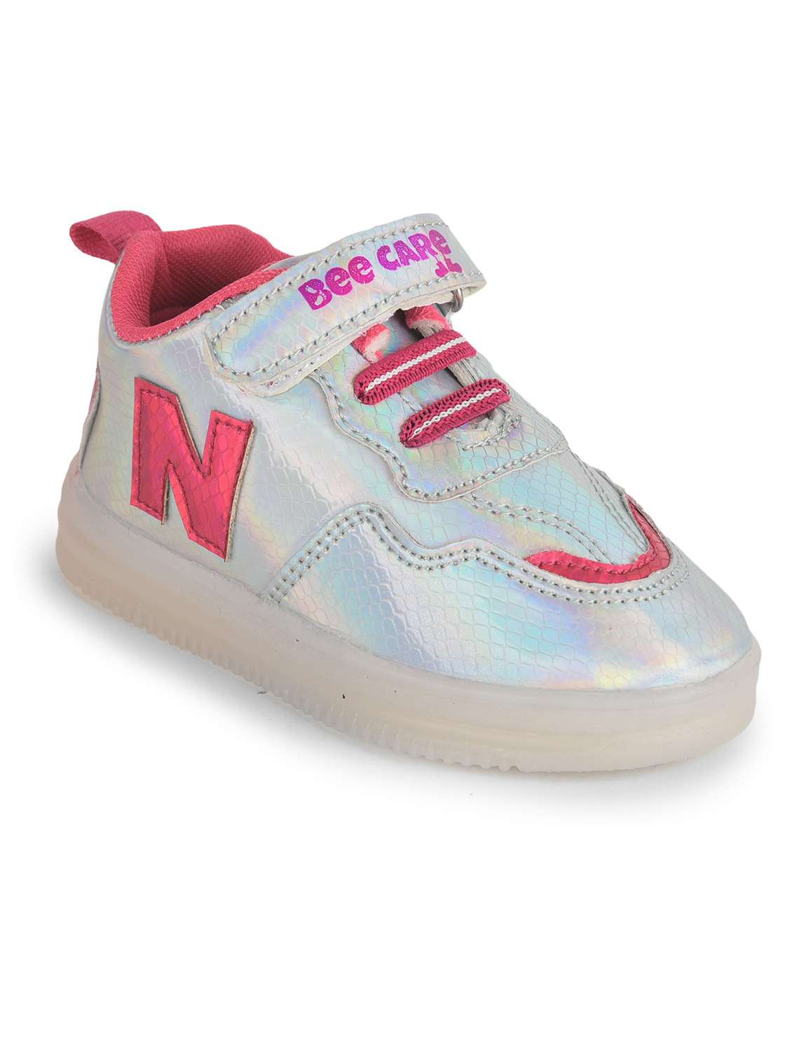boys leatherette velcro sneakers