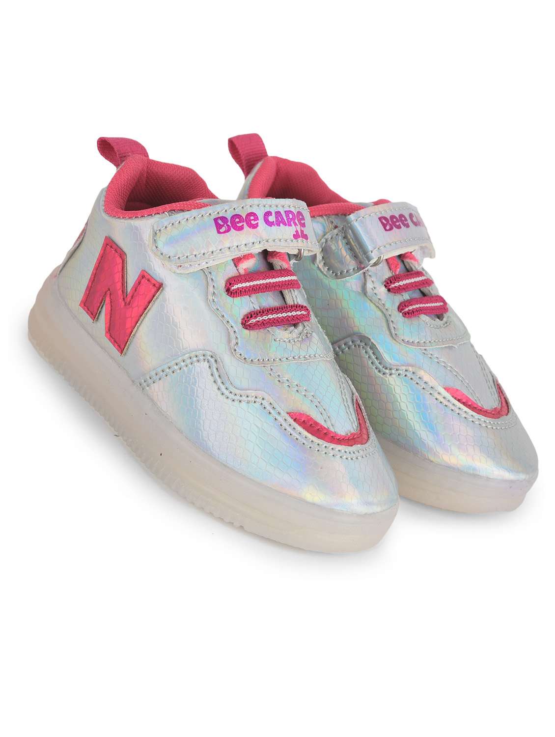 boys leatherette velcro sneakers - 20436181 -  Standard Image - 1