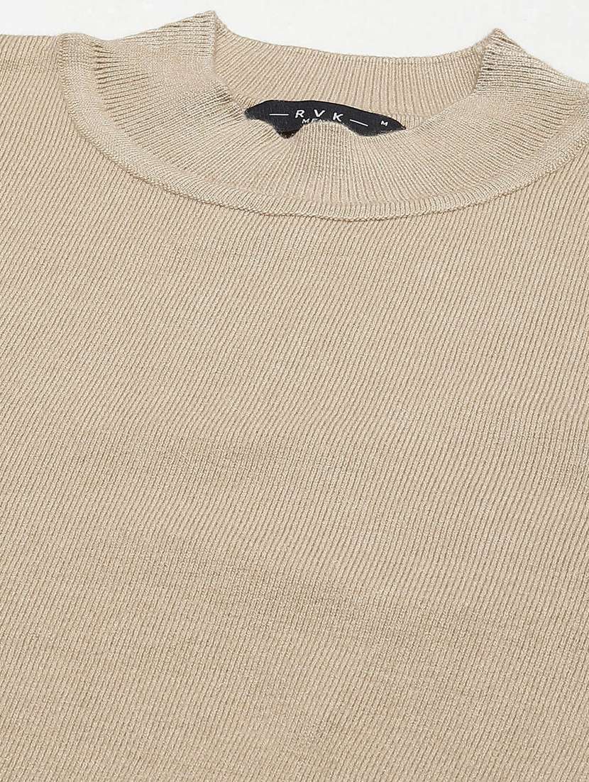 men long sleeved solid pullover - 20436551 -  Standard Image - 4