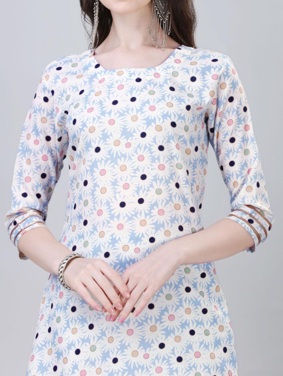 floral printed suit set - 20444210 - Standard Image - 4