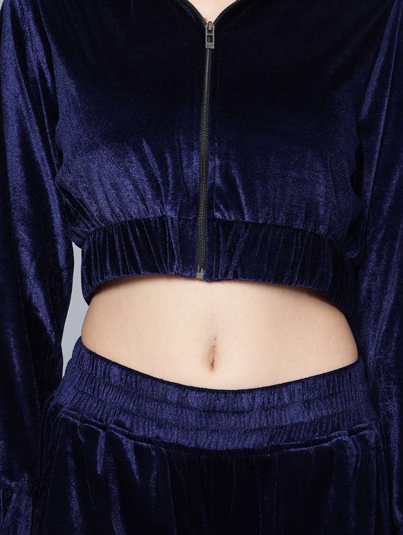 women solid top and trouser co-ord set - 20444576 -  Standard Image - 6