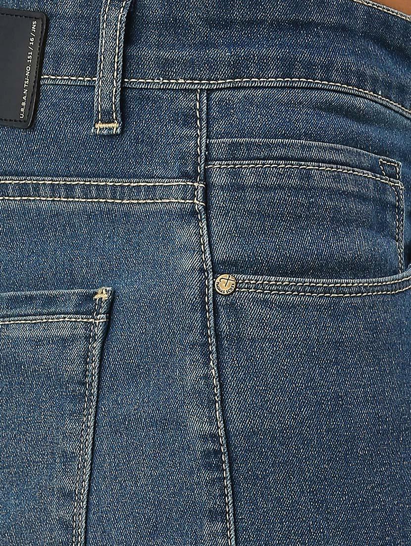mens slim fit plain jeans - 20446163 - Standard Image - 4