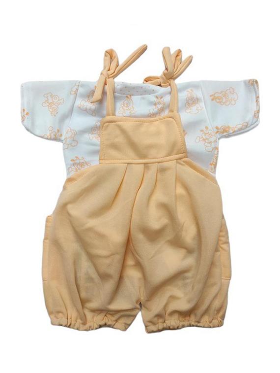 kids printed cotton dungree - 20446539 - Standard Image - 1