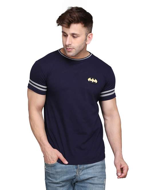 men taped short sleeve t-shirt - 20448604 -  Standard Image - 0