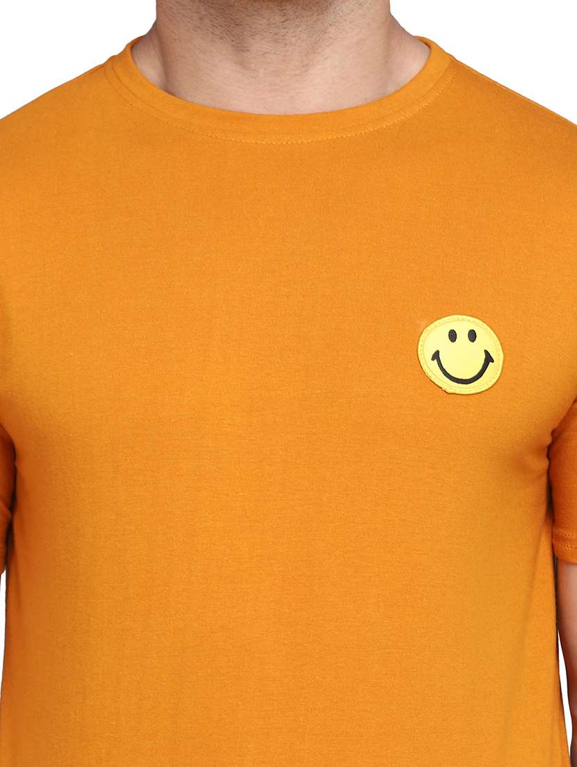 mustard cotton tshirt - 20448631 -  Standard Image - 4