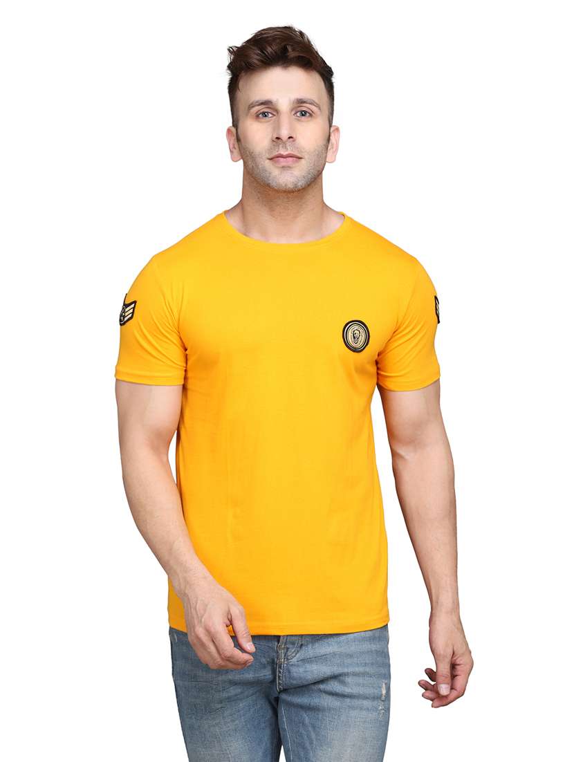 yellow cotton tshirt