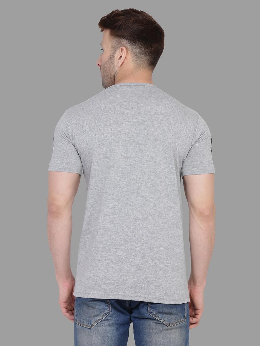 grey cotton regular t-shirt - 20448643 -  Standard Image - 1
