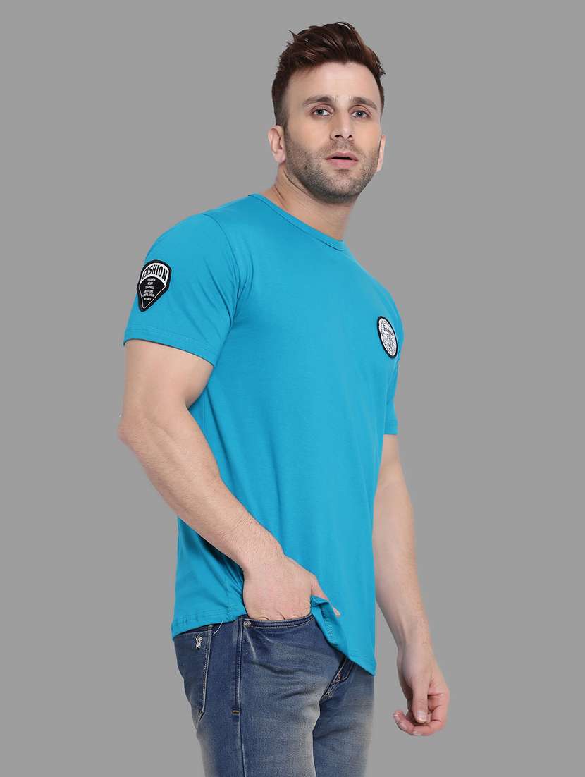 men solid short sleeve t-shirt - 20448644 -  Standard Image - 1