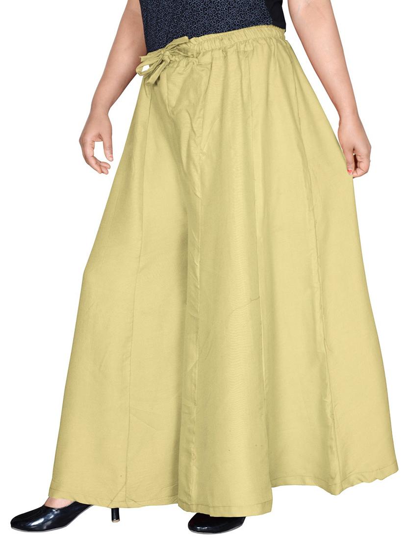 women mid rise solid flared palazzo - 20448711 - Standard Image - 1