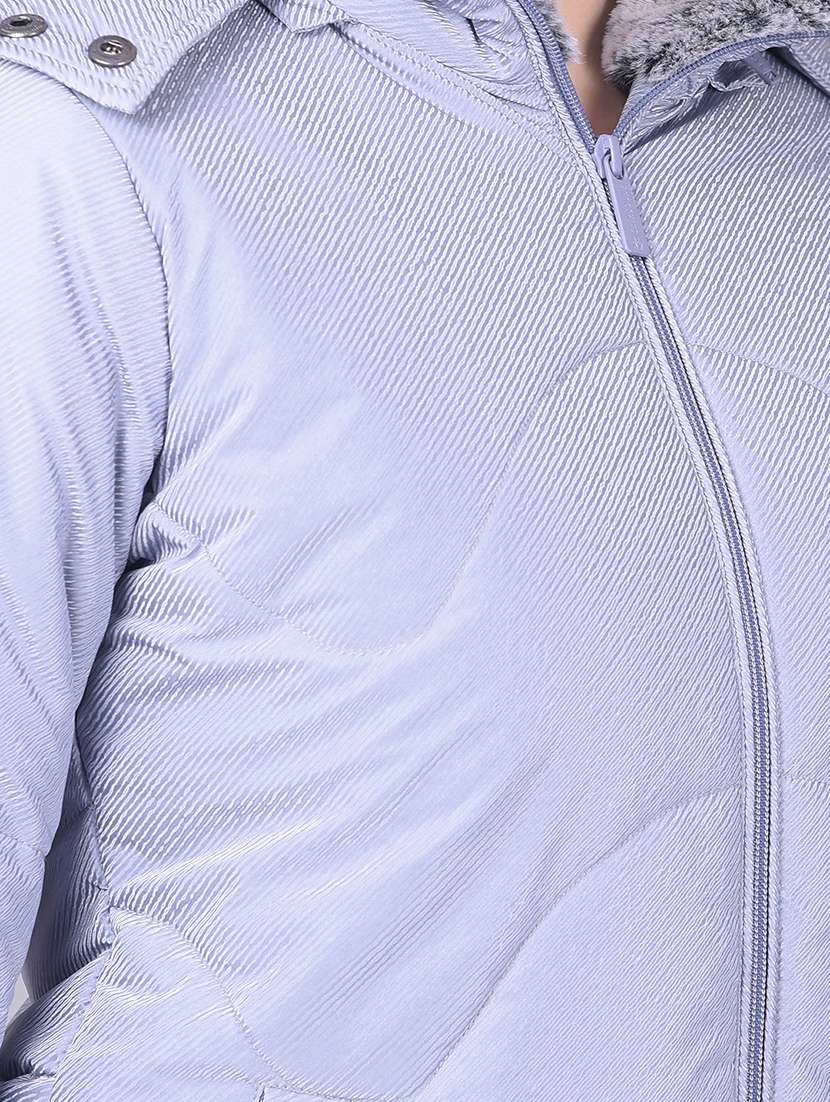 women solid long sleeve quilted jacket  - 20449383 -  Standard Image - 4