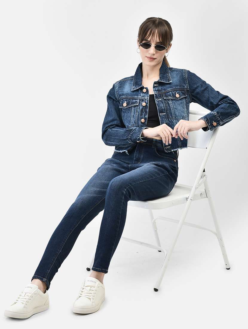 navy blue washed slim fit jean - 20449399 -  Standard Image - 4