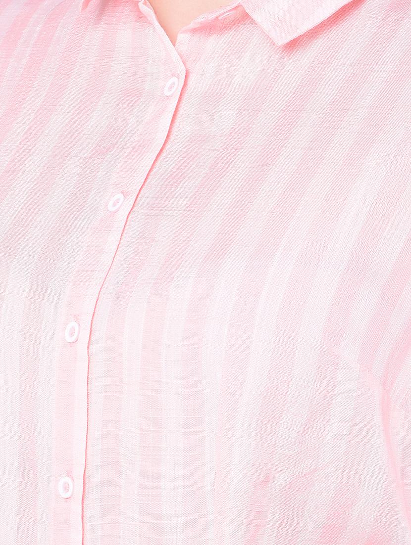 striped casual shirt - 20449404 - Standard Image - 4