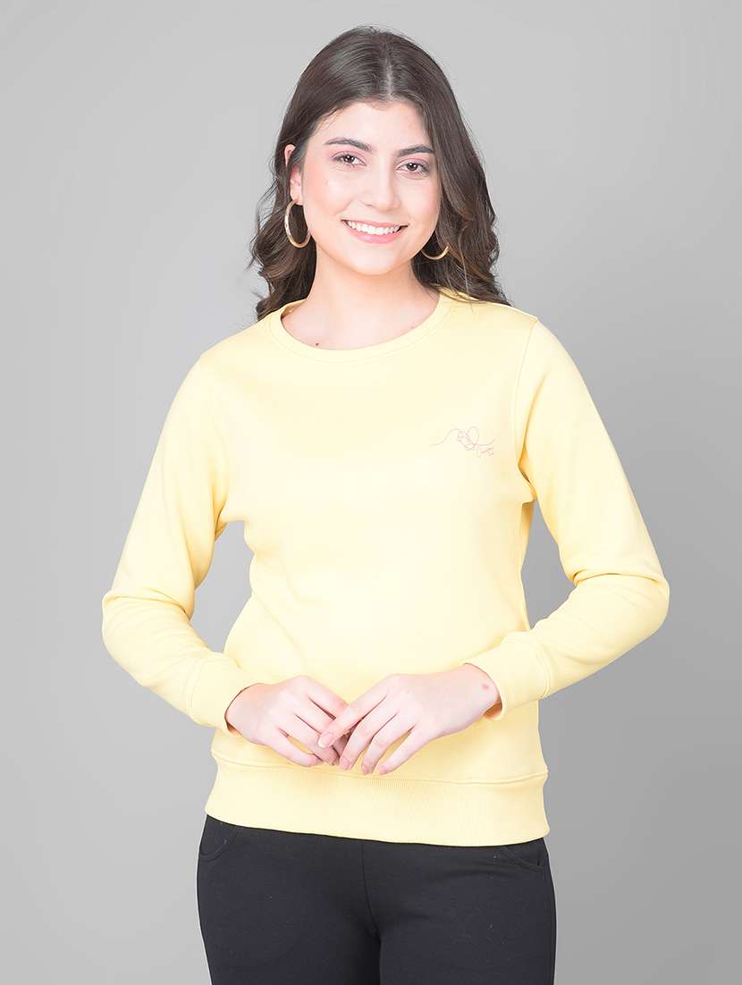 women's plain sweatshirt