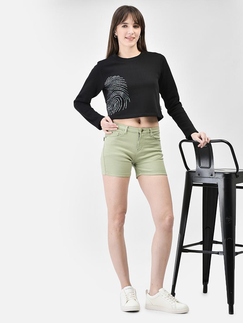 women's placement print sweatshirt - 20449426 - Standard Image - 4