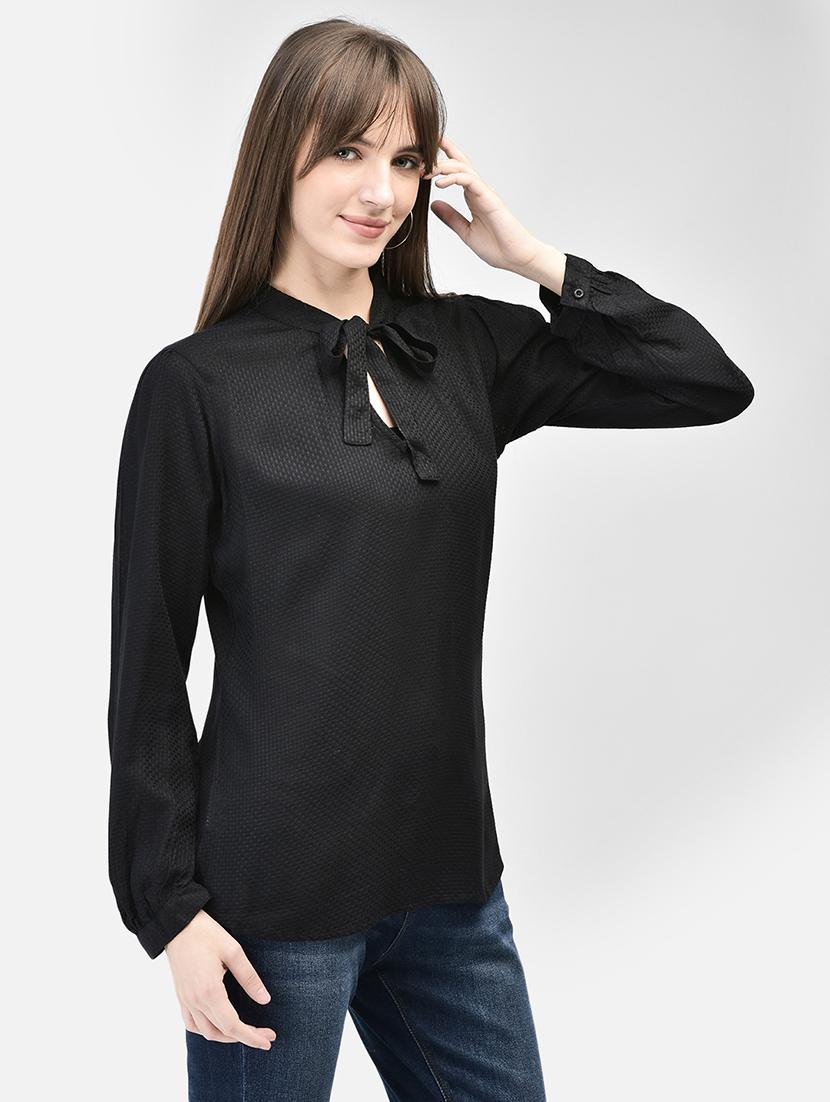 solid casual top - 20449438 - Standard Image - 1