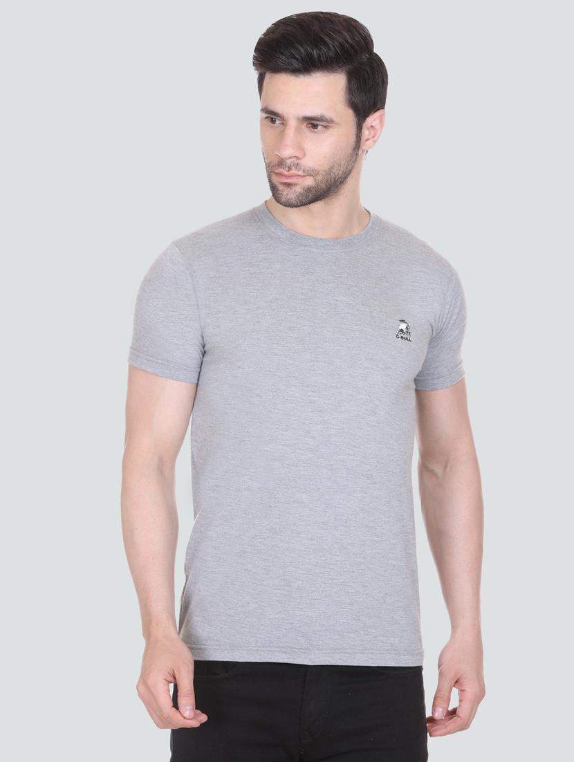 men pack of 2 solid regular t-shirt - 20450019 - Standard Image - 1