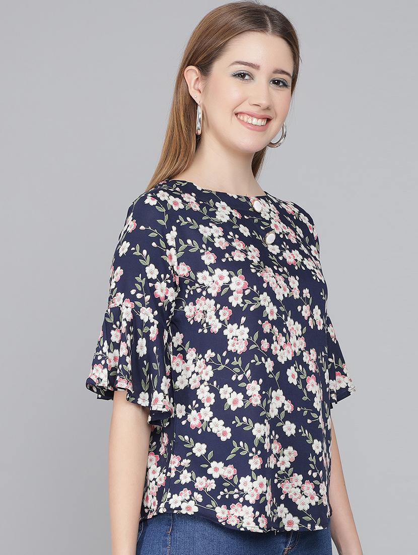 casual printed top - 20451321 -  Standard Image - 1