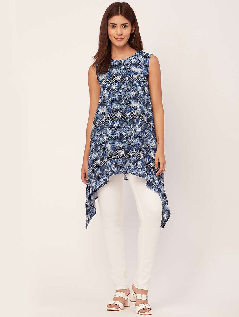 printed asymmetric top