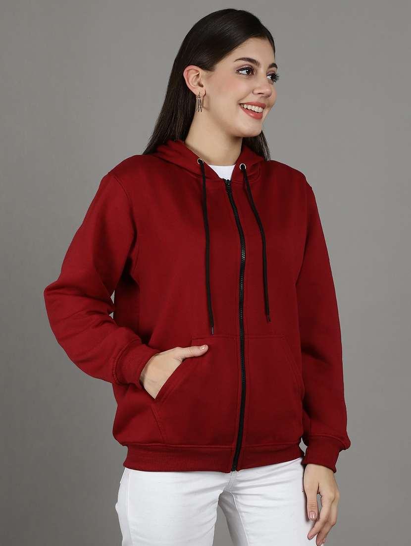 women's plain sweatshirt - 20458054 - Standard Image - 1