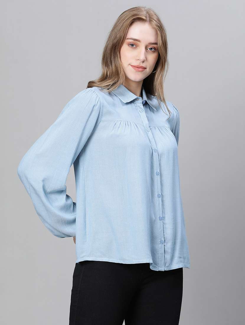 purist blue solid relaxed fit shirt - 20458074 -  Standard Image - 1