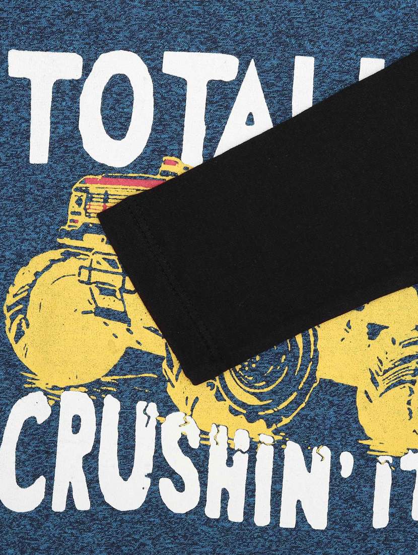 boys graphic print pyjama nightwear set - 20458102 -  Standard Image - 4