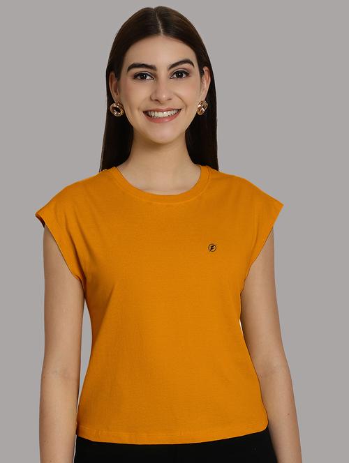 women's plain round neck t-shirt - 20458346 -  Standard Image - 0